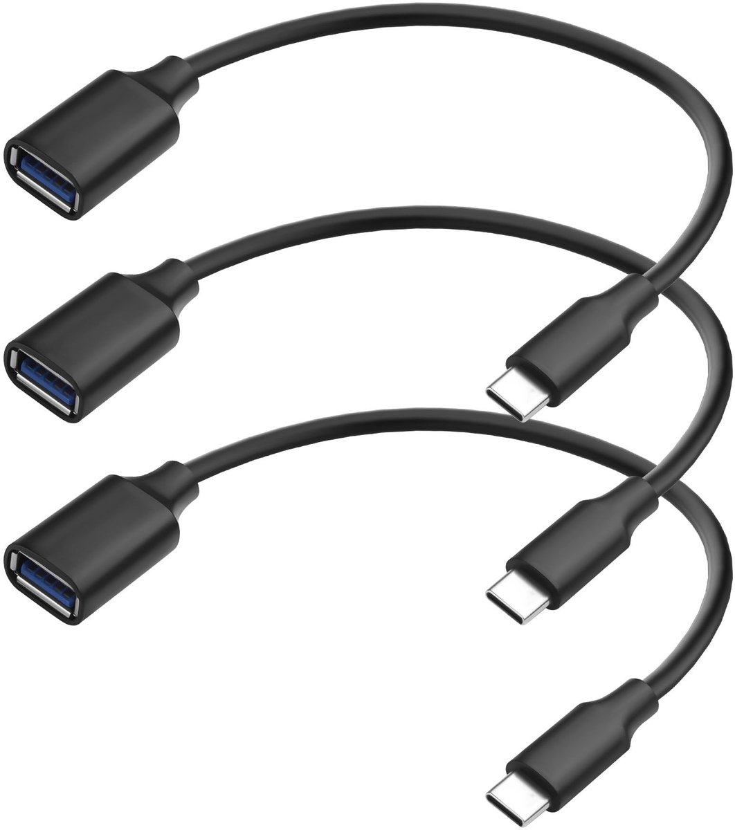 Solidchoice - Type-C naar USB 3.0 OTG Adapter Kabel 20cm