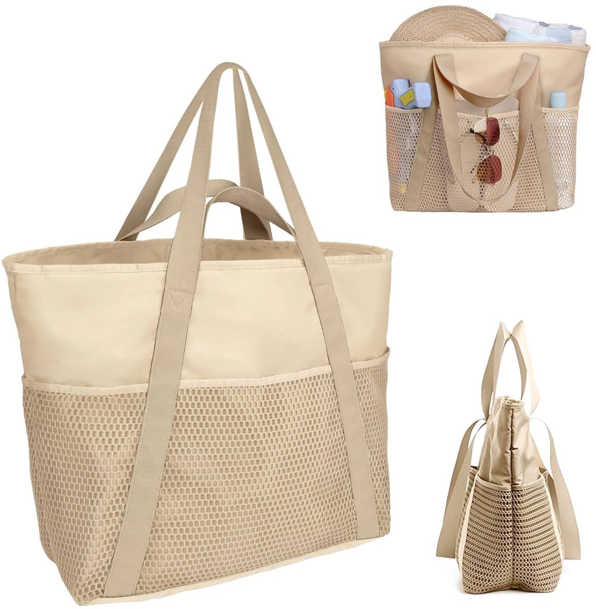 Solidchoice - Vouwbare Waterdichte Strandtas voor Vakantie en Reizen