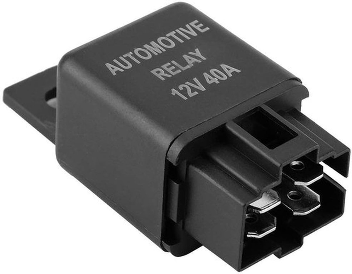 Autoventilatorrelais - Heavy-duty Schakelrelais - Betrouwbare Ventilatorbesturing - Compact Formaat - Auto Accessoire - Geschikt voor Div...