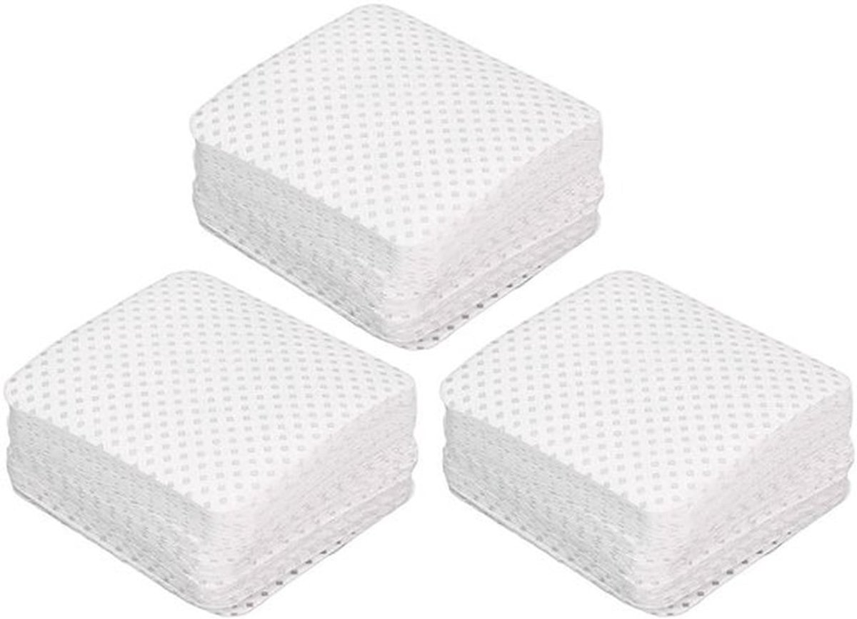 Nageldoekjes 300 Stuks - Pluisvrij - Zacht Katoen - Nagellakremoverpads - Multifunctioneel - Verlengt levensduur lijm - Reinigingspads
