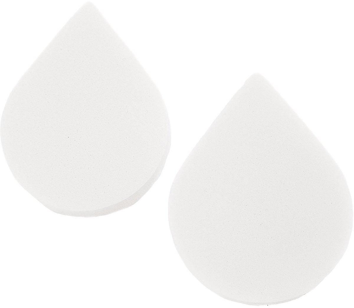 Latex Make-up Spons Druppelvorm 2-delige Set