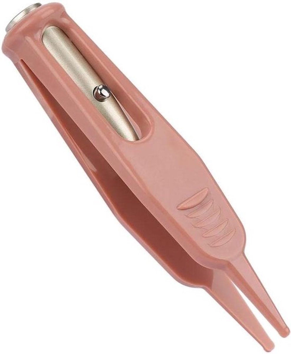 Oor Neus Reiniging Pincet Plastic LED Licht Navel Cleaner Oorsmeer Vlekken Remover Forcep Kinderen Lichaamsverzorging Gereedschap voor Baby