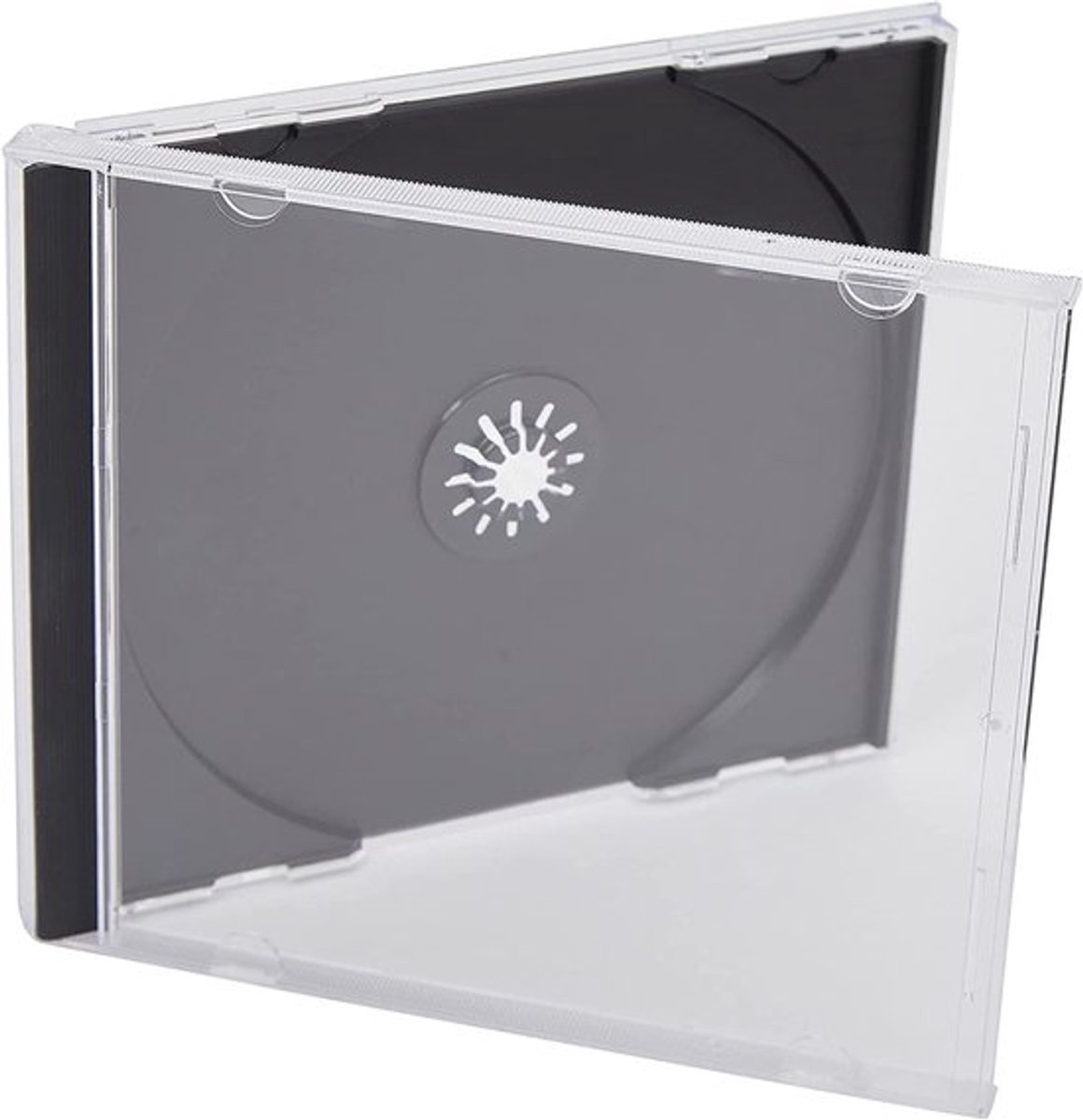 CD/DVD juwelendozen - 25 stuks - standaard formaat - opbergdozen - bescherming voor media - geschikt voor CD en DVD - transparant