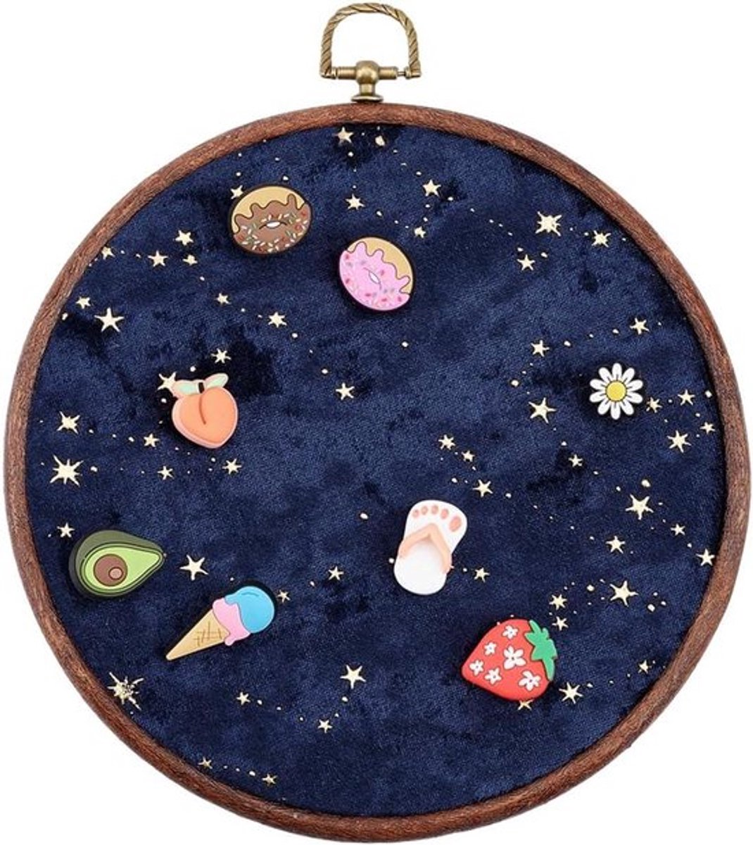 - Oorbellen - Sieraden Organiseren - Vintage - Hout - Kettingen - Decoratief - Collectie - Bruin - Houder - Display Stand - Opbergkoffer voor Sieraden - Marinier