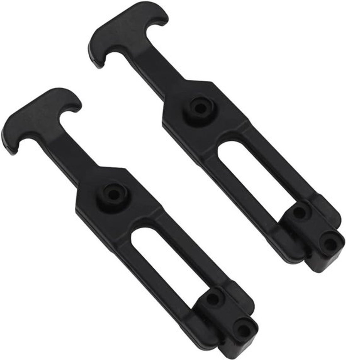 - Rubberflexibel Handvat - T-Handvat - 2 stuks - Vrachtwagens, Gereedschapskist, Koeler - Golfkar - Gereedschapskasten, Engineering Machine - Landbouwmachines - Rubberflexibel T-Handvat Treksloten en Hasp - Geschikt voor Diverse Toepassingen