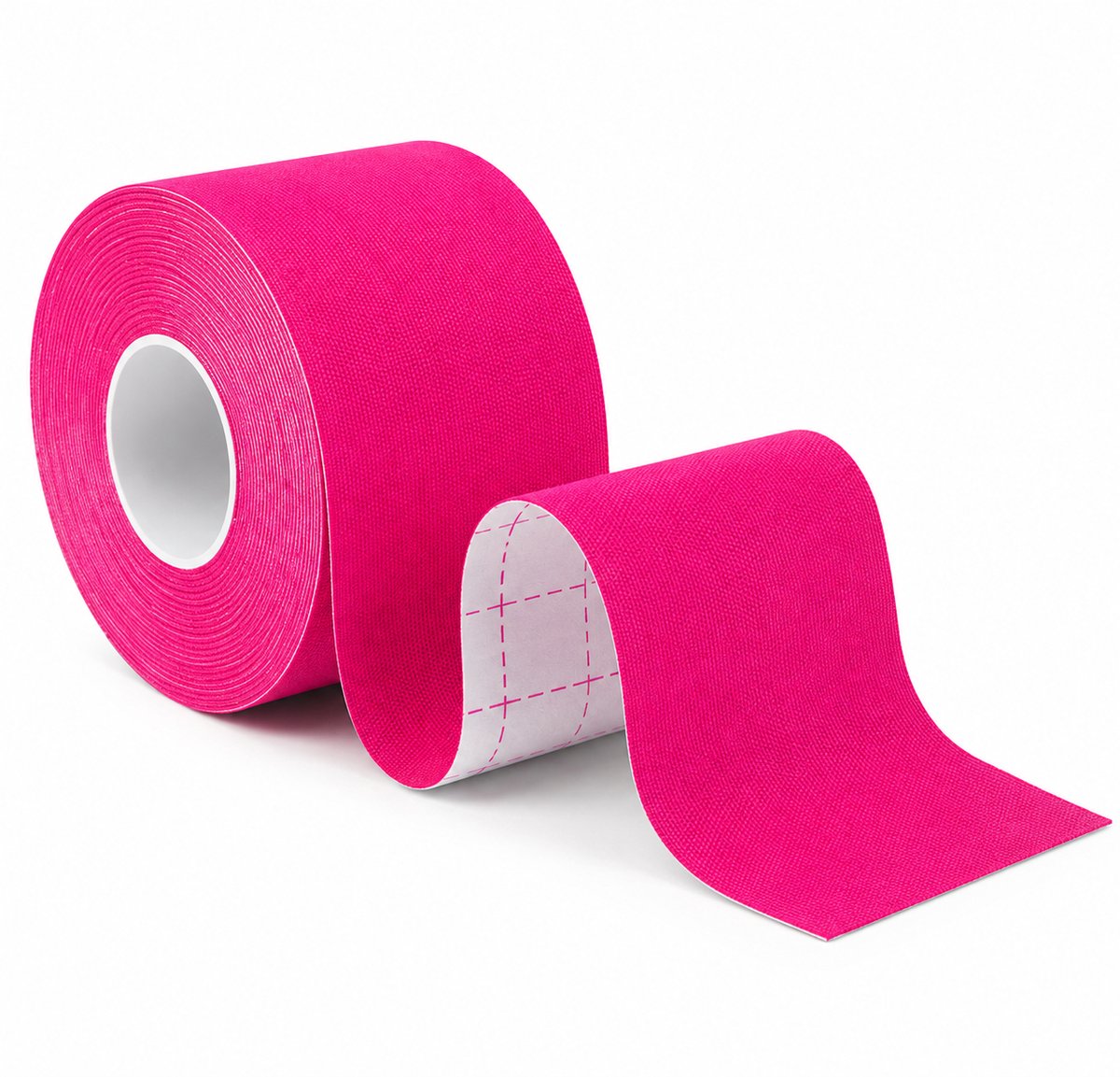 BOTC Kinesiologietape - Waterdichte Sporttape & Spiertape - 5 cm x 5 m - Ongesneden Rol - Roze