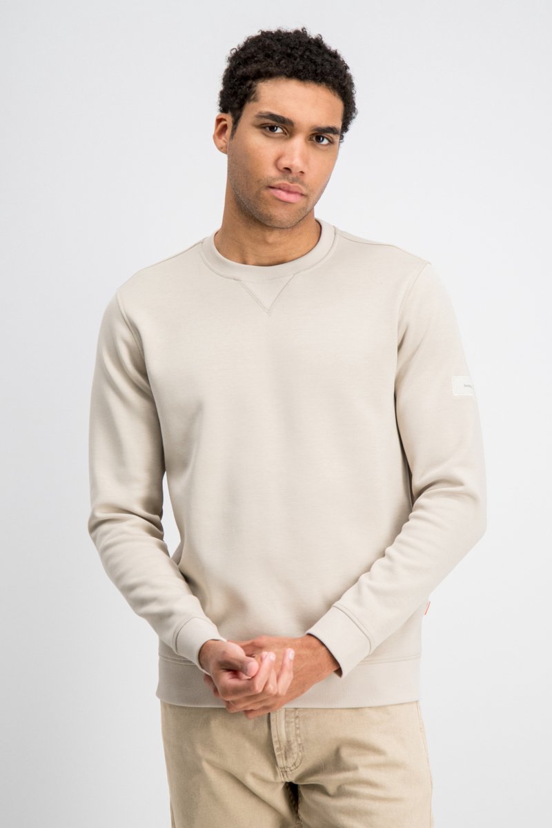 Gabbiano Trui Nova 776730 00673 Coastal Sand Mannen Maat - M