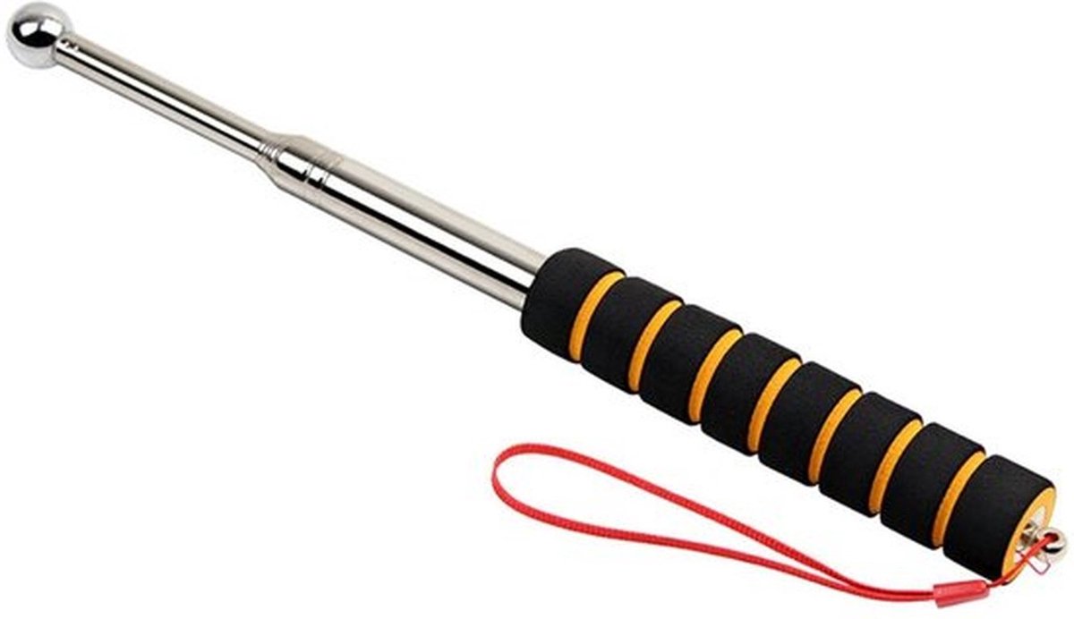 Inspectie Hamer 130cm - Geluid Detectie Tool - Keramische Tegel Checker - Roestvrij Staal - Spons Handvat - Lichtgewicht 125g - Geluidsdetectie Hamer