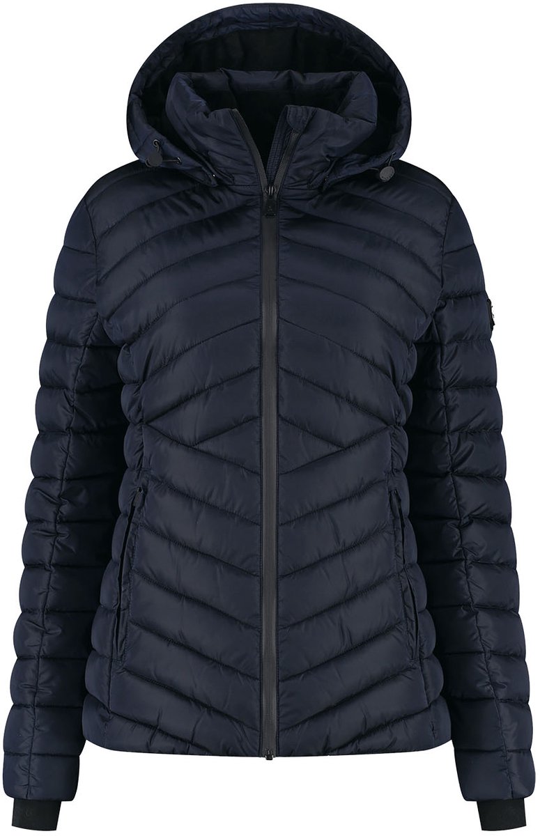 Kjelvik Harmke Dames Outdoorjas Donker Blauw