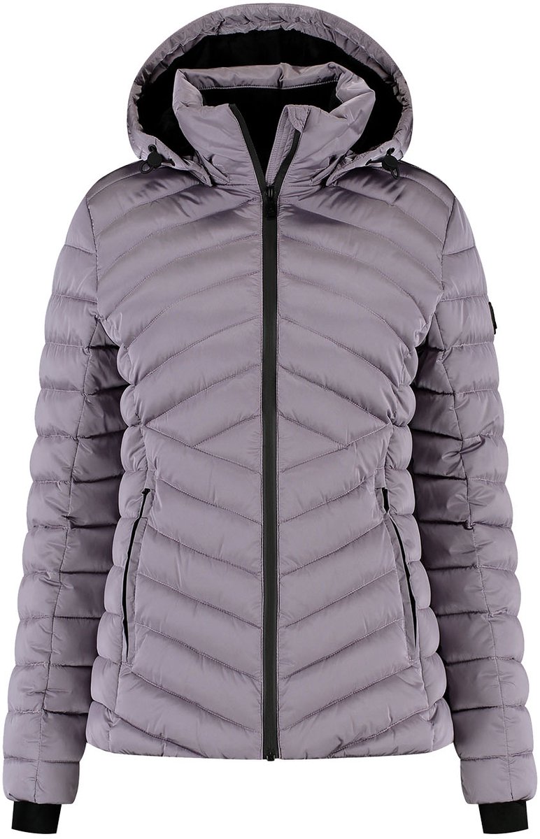 Kjelvik Harmke Dames Outdoorjas Paars