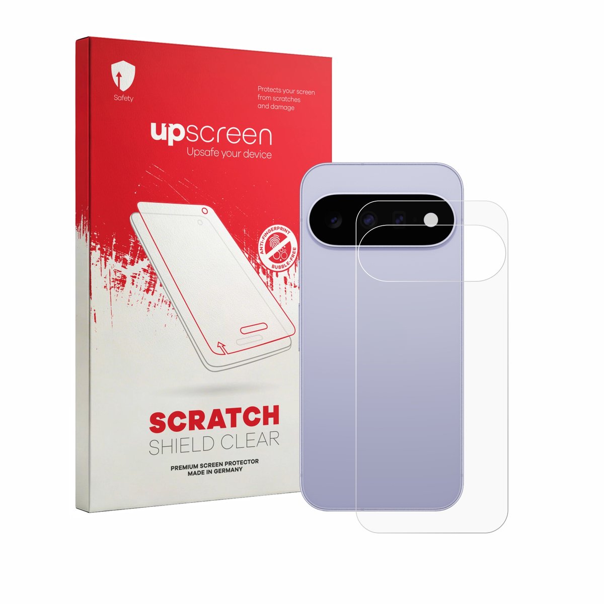 upscreen - Screenprotector voor Google Pixel 11 (Achterkant) - Folie Beschermfolie transparant