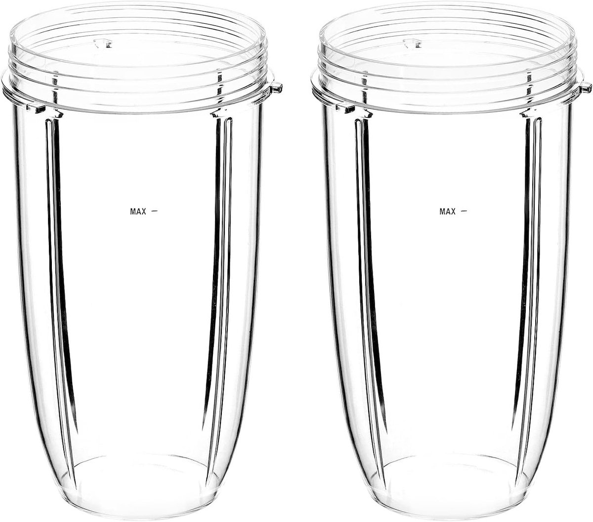 32OZ Juicer Cup Vervangingsonderdelen voor Elektrische Blender, Geschikt voor 900W en 600W, Set van 2, Perfect voor Smoothies en Sapjes