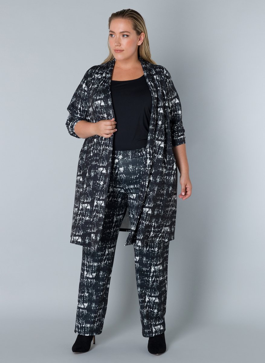 COLLETTA vest print losvallend