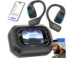 Draadloze Oordopjes - Al Vertaal Oordopjes - Bluetooth Oordopjes - Vertaaloortjes - 165 Talen Vertaling - Bluetooth 6.0 - Directe Vertaling - 40 uur - Hi-Fi - Touchscreen Oplaadcase - Voor Reizen Zakelijk en Kantoor