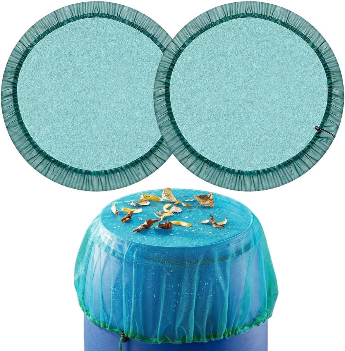Regentonnet - Groen - 60 cm - Weerbestendig en Insectenbescherming - Voor Watervaten
