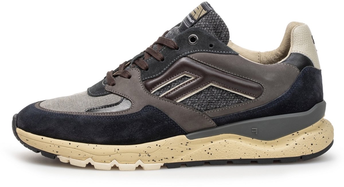 Floris van Bommel - De Treener 01.60 - Veterschoenen sneakers - SFM 10154 40 03 - Blauw