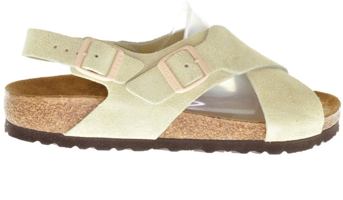 Birkenstock Tulum Dames Sandalen Almond Narrow-fit |  Bruin | Suède | Maat 42