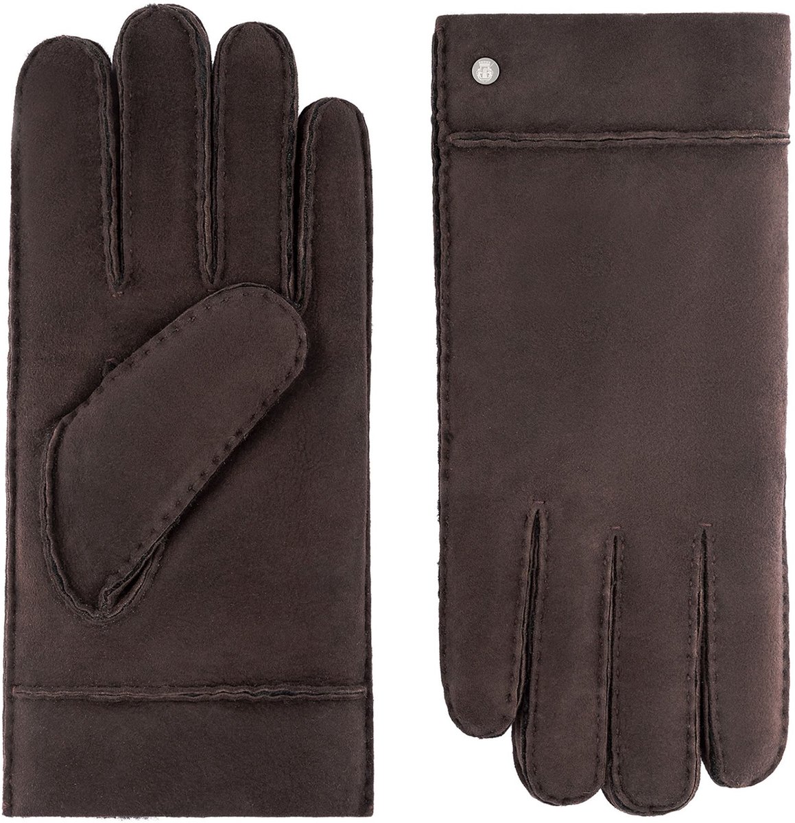 Roeckl Handschoenen Lammy heren 9.0 - bruin Leer - bruin