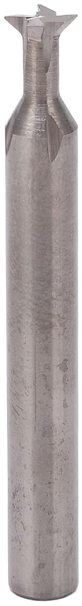 Zwaluwstaartfrees - Houtbewerking Tool - Groeven Maken - Hardmetalen Snijgereedschap - 6 Mm Schacht - Metaal