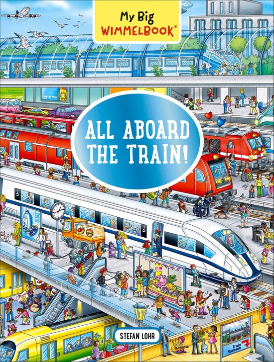 Kids Tell the Story - My Big Wimmelbook®—All Aboard the T ... - cover