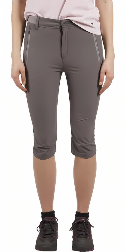 Trespass dameswandelbroek Grateful - Dames 3/4-broek Tp75 Storm Grey