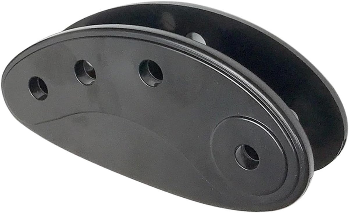 Loopband Oprijplaten - Hellingsblokken Trainingsmachine - Effectievere Training - Antislip Ontwerp - 11.4 cm Lengte - Zwart