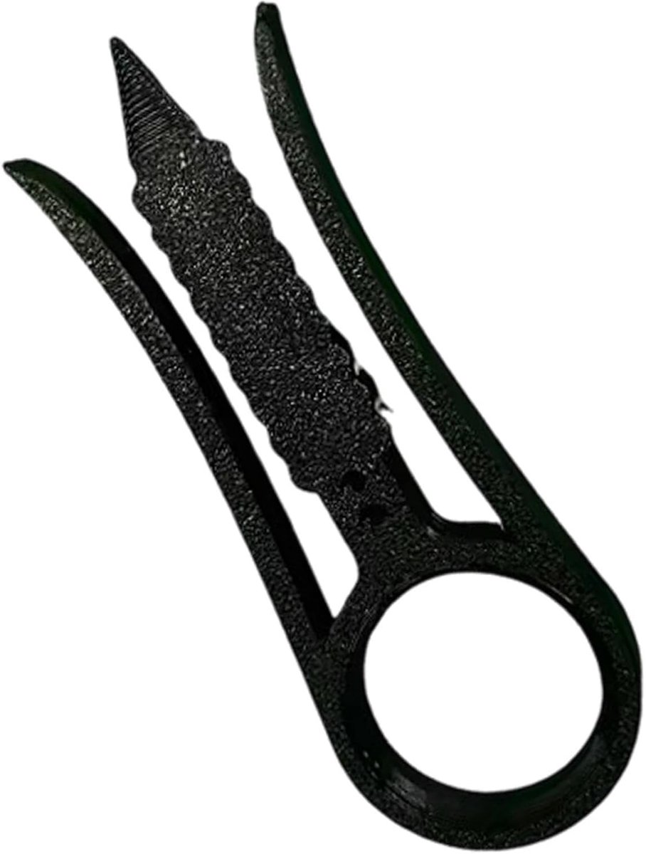 Kabelstriptang - Draadstripper Gereedschap - Kabels Voorbereiden - Schoon en Gelijkmatig Snijden - 7.9x2.7x0.6cm - Zwart
