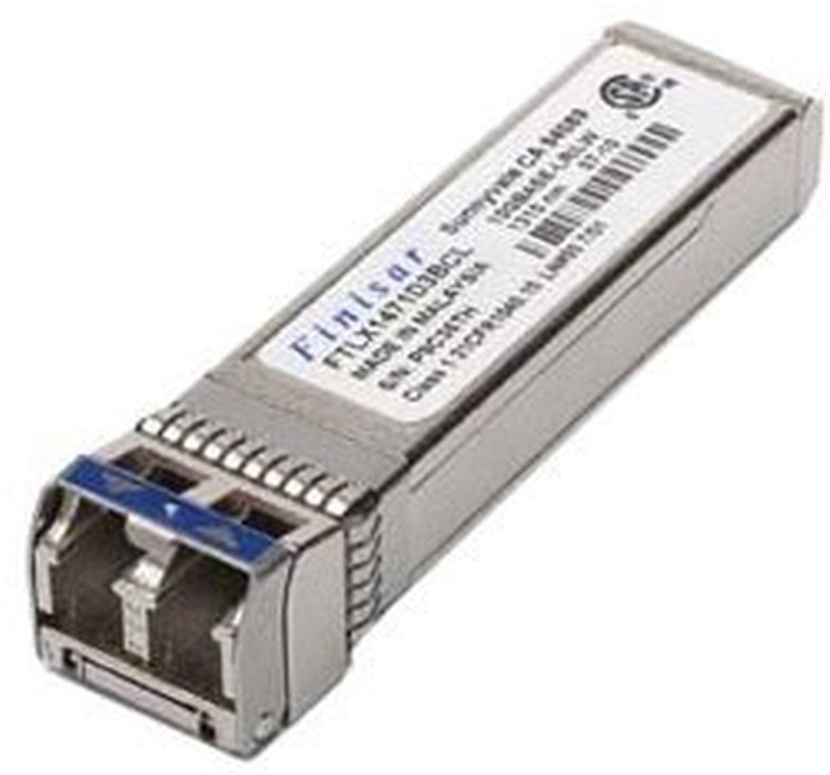 Netwerk Transceiver - SFP+ Module - Data Overdracht - Single-Mode Glasvezel - 10 km Bereik - Zilver