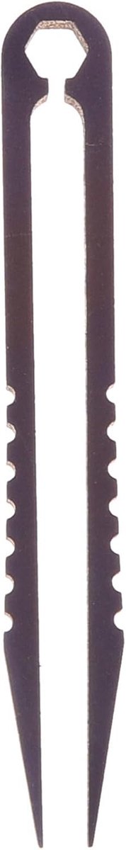 Titanium Pincet - Mini Tool - Kleine Voorwerpen Pakken - Lichtgewicht Duurzaam - 6 x 0.7 cm - Paars