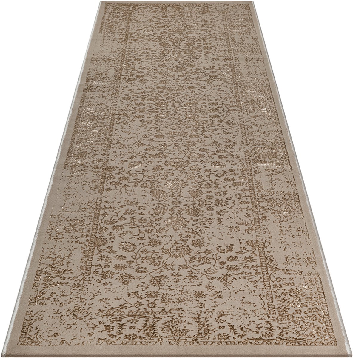 the carpet Mila Modern woonkamerkleed met 3D hoog-laag effect, zachte pool, glanseffect, k