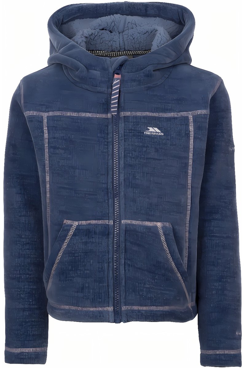 Trespass kinderfleecejas Cossie Fleece -5/6 Blauw