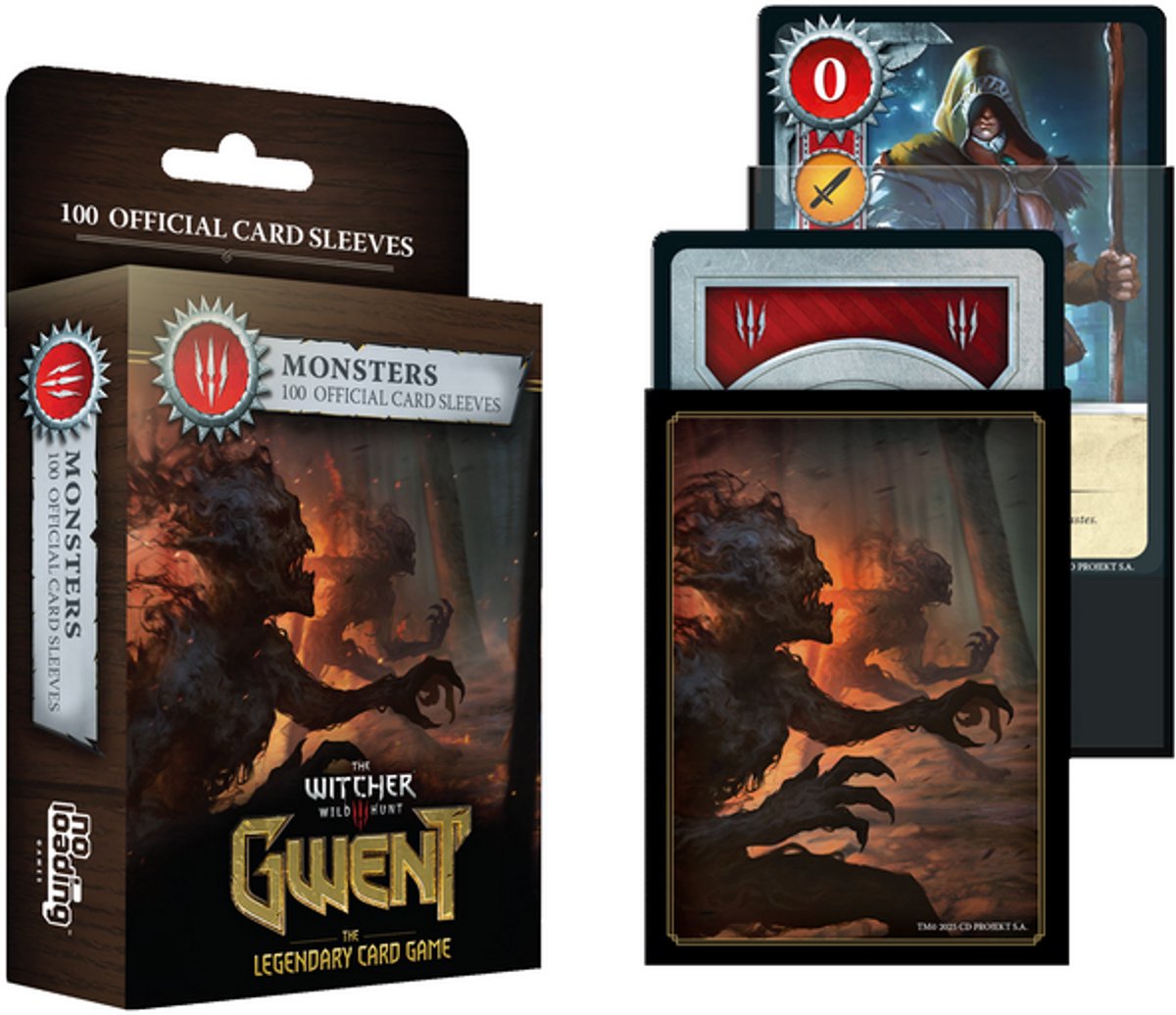 MNKY Gwent 100 factie sleeves Monsters