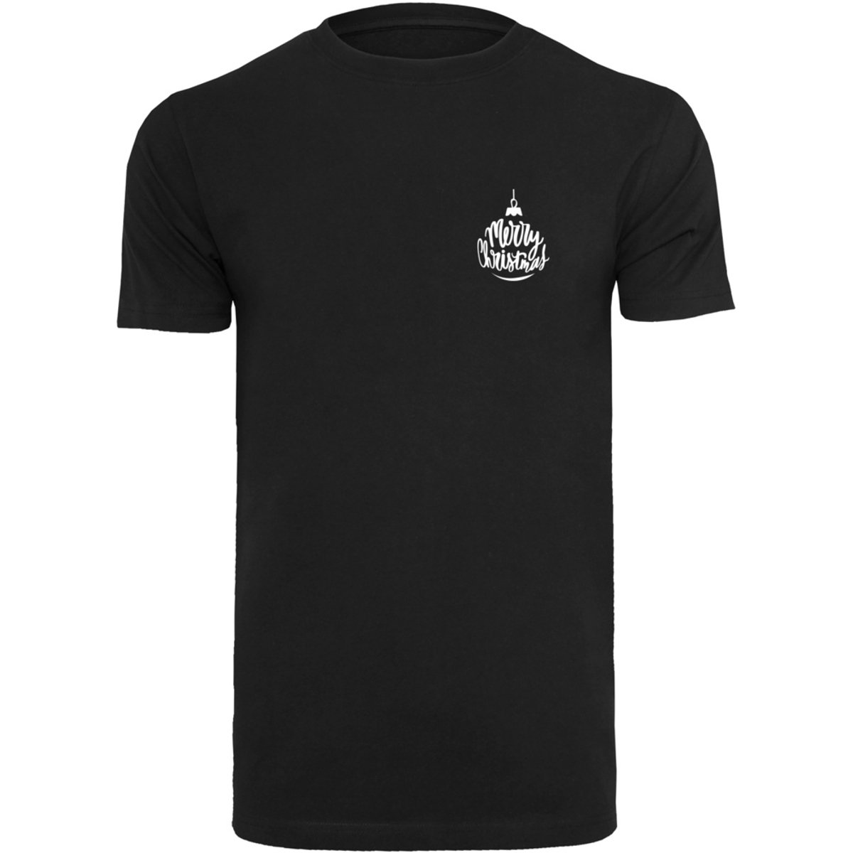 Mister Tee Merry Christmas Heren Tshirt S Zwart