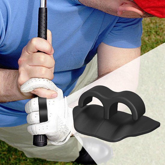 Golf Grip Trainer - Swing Hulp - Golfslag Verbeteren - Directe Feedback - 68 x 52 cm - Zwart van GOLF — afbeelding 2