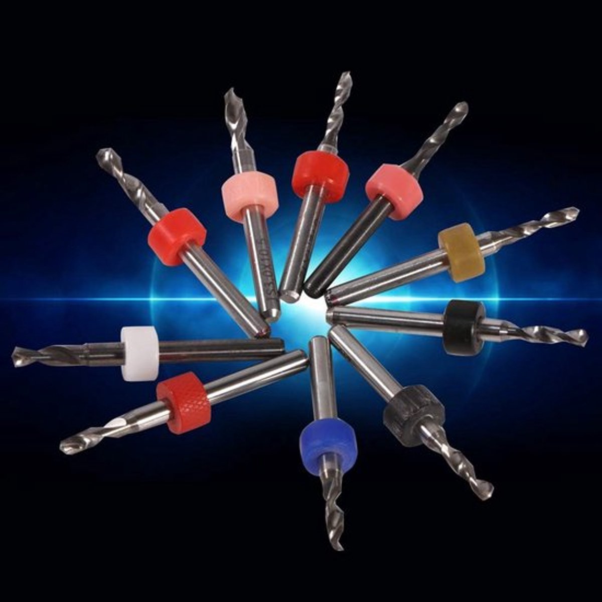 Jhubersproducts - Microboor - Harde materialen - Precisie boren 2.1-3mm - Geschikt