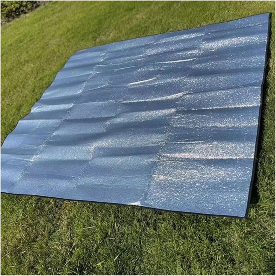 Camping Mat - Isolerende deken - Outdoor activiteiten - Warmte reflecterend - 200x300cm - Grijs — afbeelding 2
