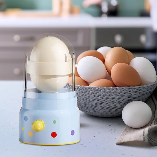 Eiermixer Handmatig - Keuken Mixer - Moeiteloos Mixen - Ergonomische Handgreep - 9 x 9 cm - Blauw — afbeelding 5