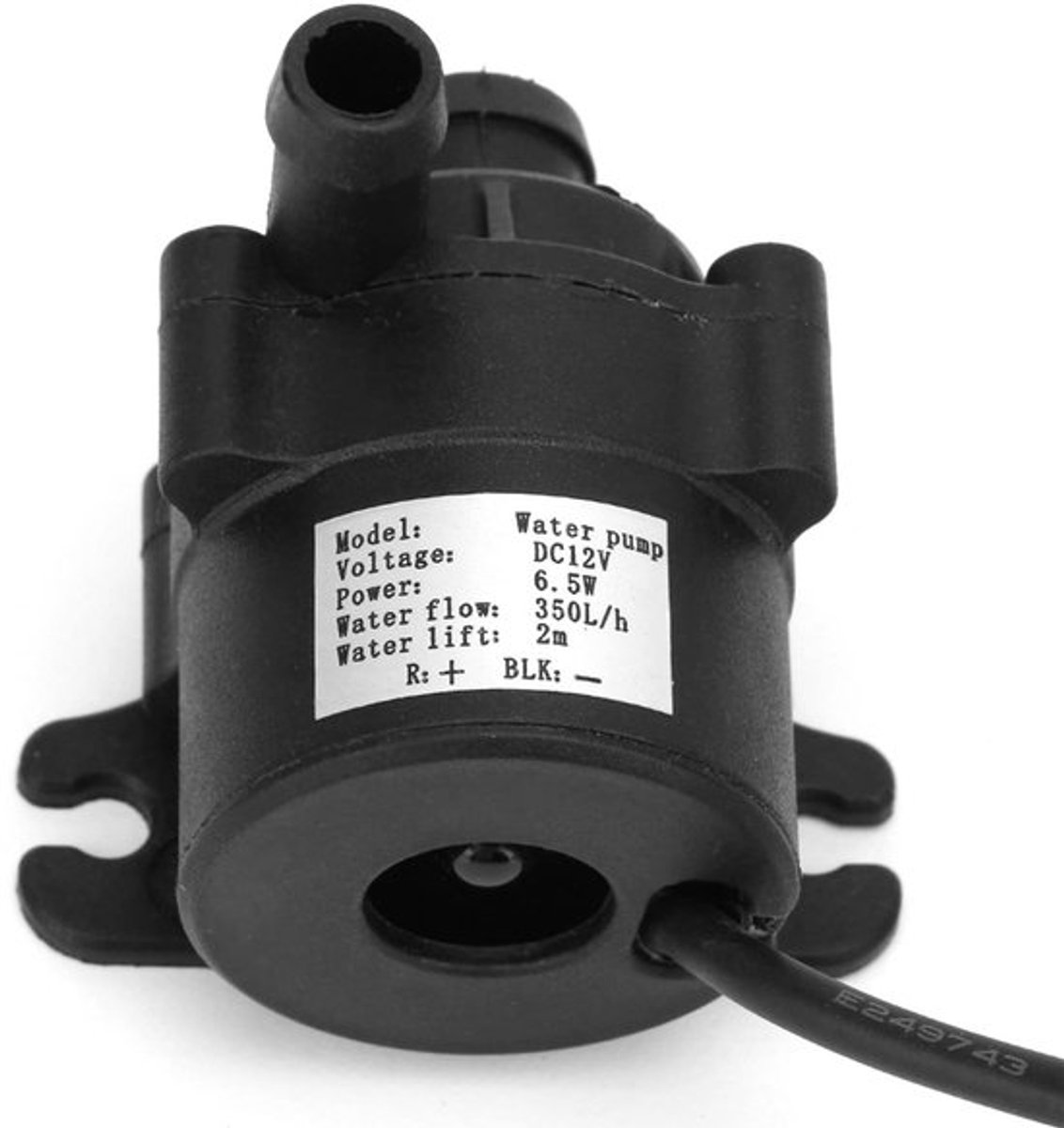 Vt products - Modificatie Solar Waterpomp - Slijtvaste Borstelloze Dompelpomp - 12V