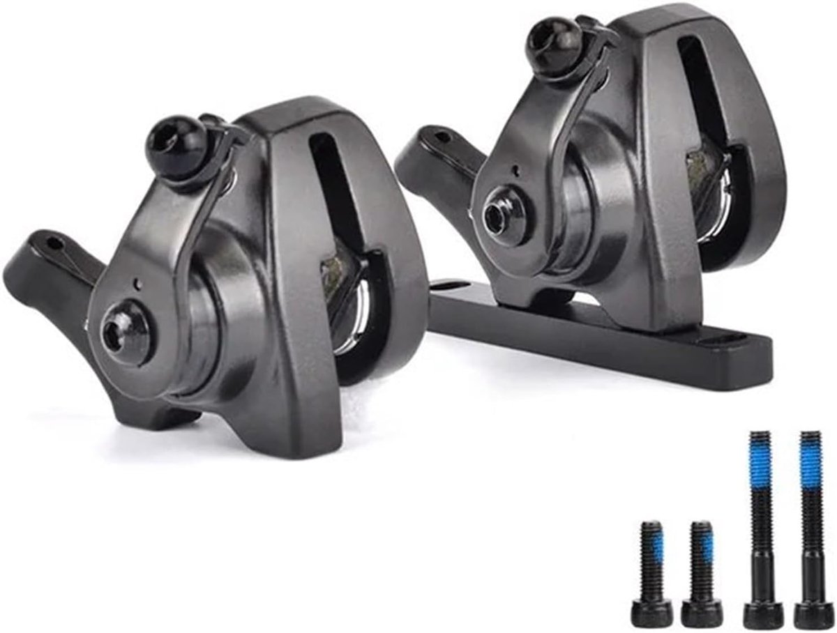 Fiets Remklauw - Mechanische Schijfrem - Racefiets Onderdelen - Lijn Trek Rem - 140MM Rotor - Zwart – foto 2