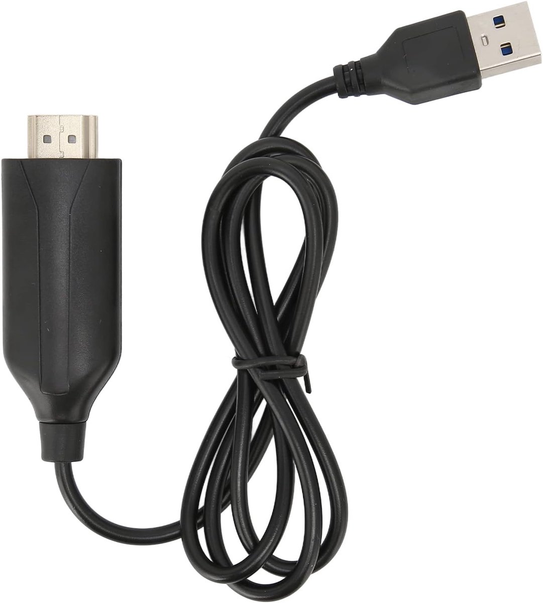 Video Capture Card - Video Converter Opnamekaart - Gameplay Opnemen - Plug and Play - 1080p 60Hz - Zwart thumbnail 5