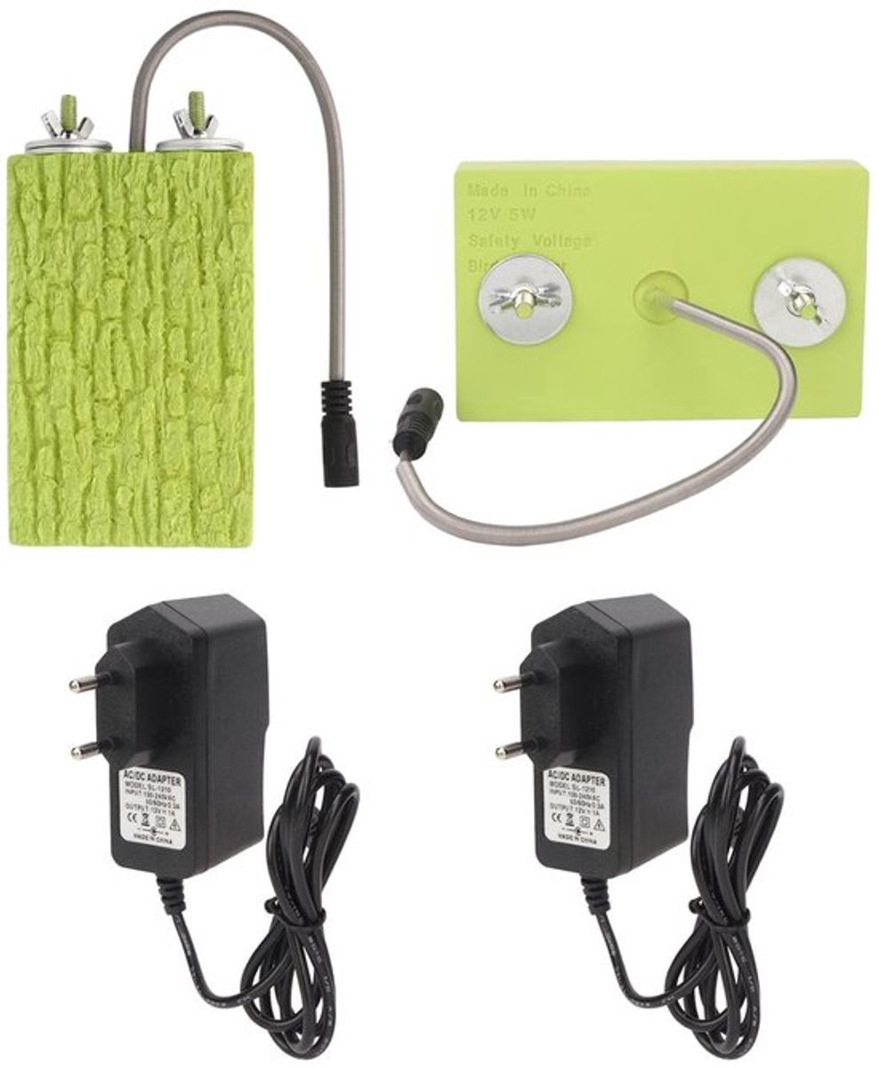 Dailygoody - Bird Perch Heater - Verwarming Bird Stand - Energiebesparend - 12V 5W