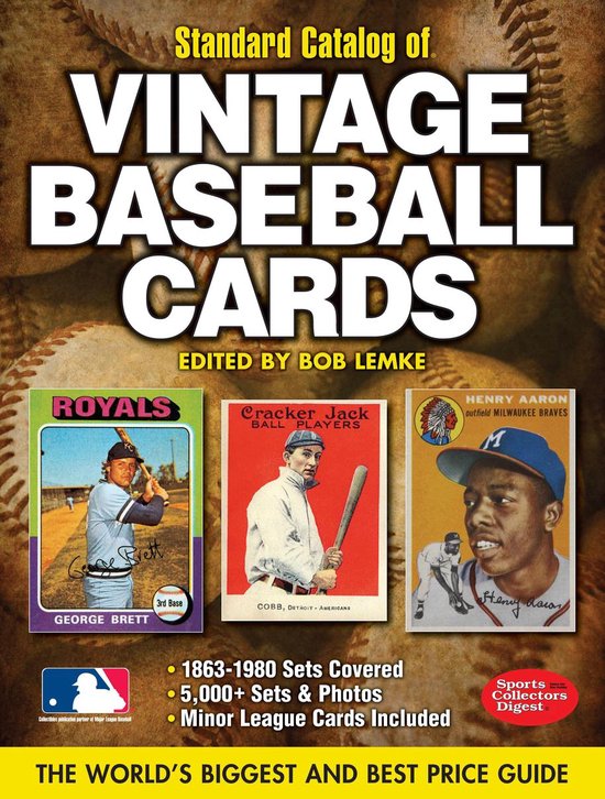 Standard Catalog of Vintage Baseball Cards (ebook), Bob Lemke