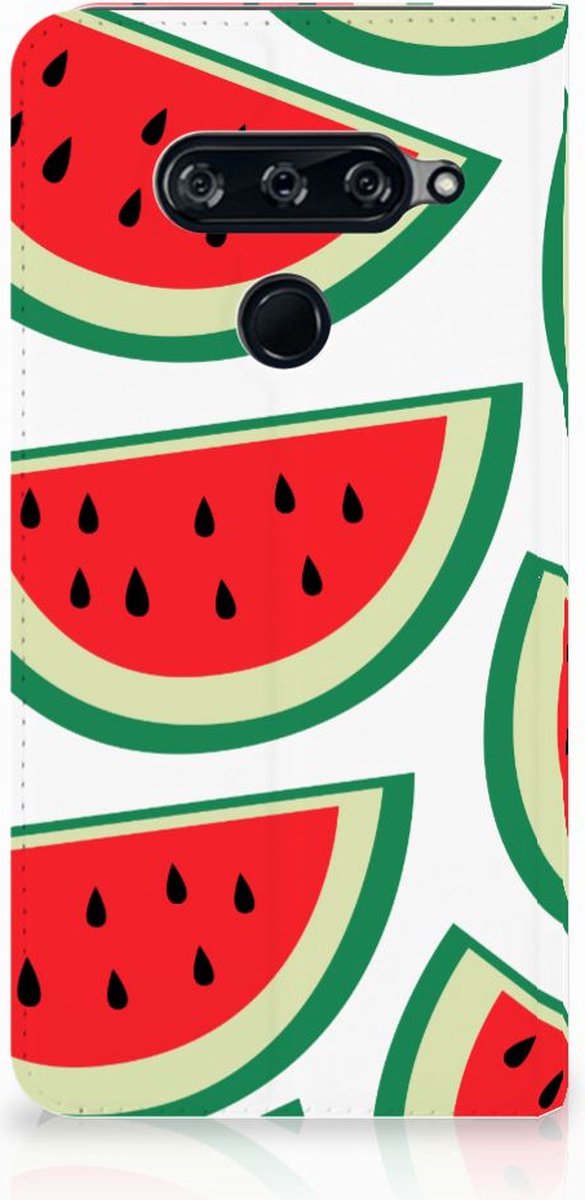 LG V40 Thinq Flip Style Cover Watermelons