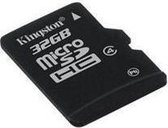 Kingston Micro SD geheugenkaart: 32GB SDHC
