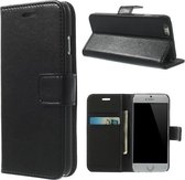 Sony Xperia X  Leder Wallet bookcase hoesje - Zwart