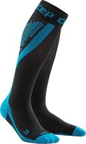 CEP Nighttech dames compressiekousen black/blue maat II (kuit 25-31cm)
