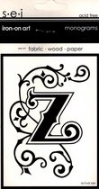 Strijksjabloon Monograms Letter Z