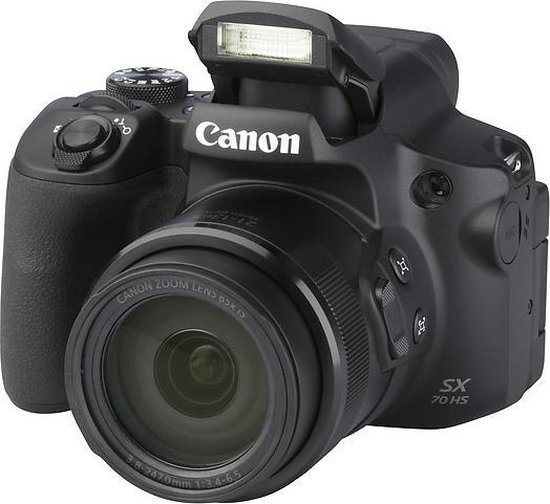 Canon PowerShot SX70 HS - Zwart | bol.com
