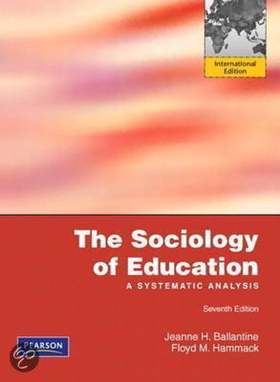 Boek cover The Sociology of Education van Jeanne H Ballantine (Paperback)