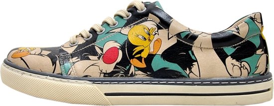 DOGO Dames Sneakers- Catch Me If You Can Tweety 39